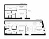 2+E Floor plan - 1,660 Sq.Ft 2+E Floor plan at Custom House, St. Paul, Minnesota
